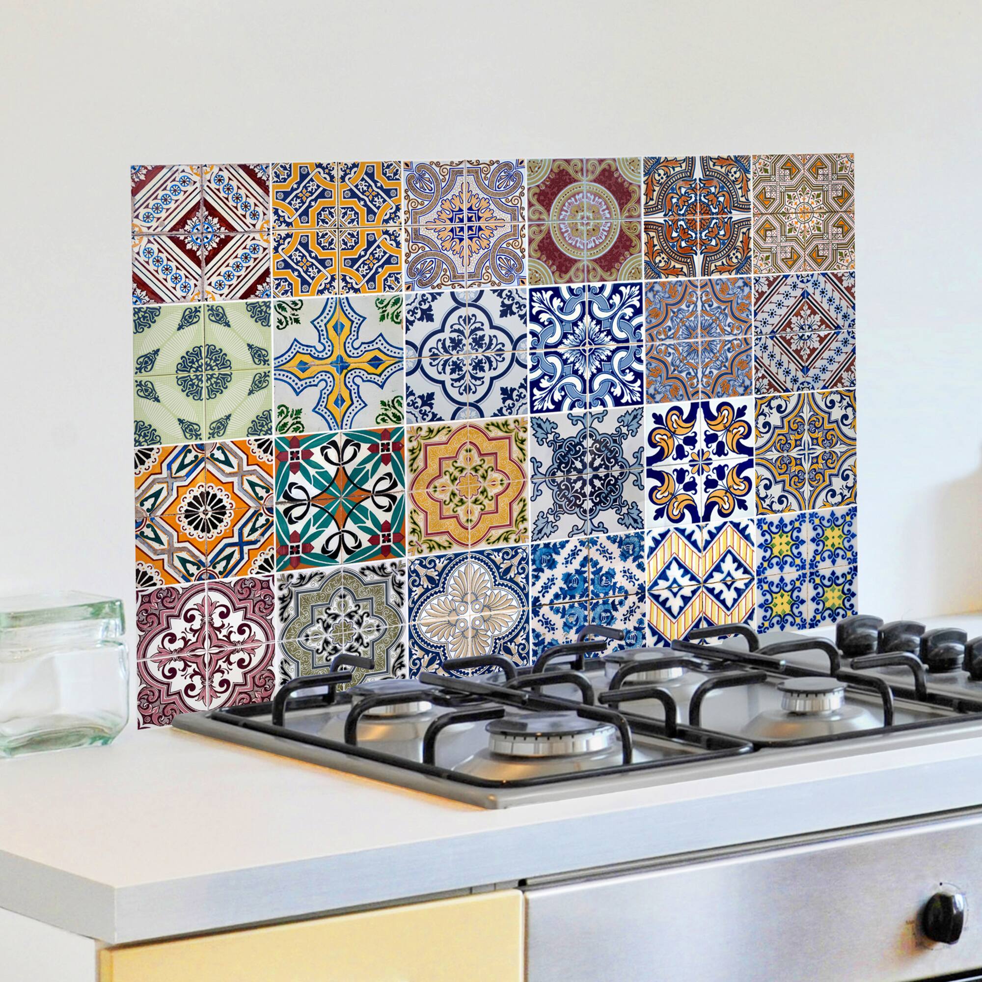 Crearreda Azulejos Kitchen Panel